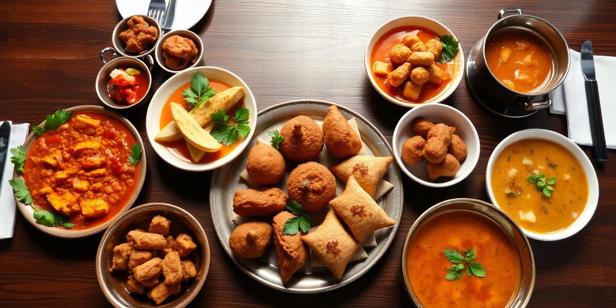 Starters dishes at Shalas